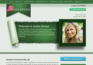 Azalea Dental - 2fxmedia.net Web Design & Development