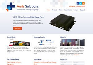 Aeris Solutions - 2fxmedia.net Web Design & Development