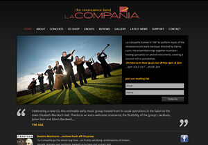 La Compañia - 2fxmedia.net Web Design & Development